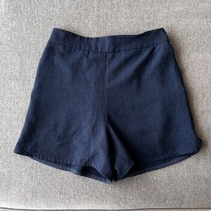 Lululemon Flat-Front Relaxed Short 4" - True Navy size 4